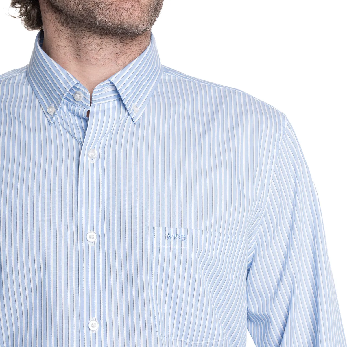 MCGREGOR - CAMISA HOMBRE MANGA LARGA SMART LISTADA ROCKEFELLER