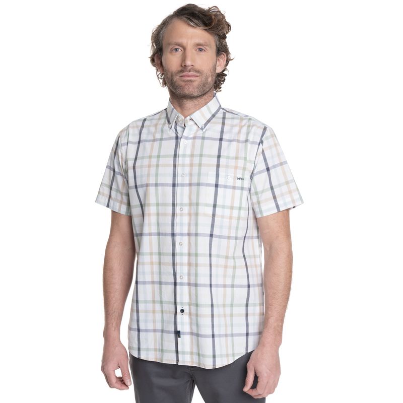 MCGREGOR - CAMISA HOMBRE MANGA CORTA ESCOCESA APOLLO