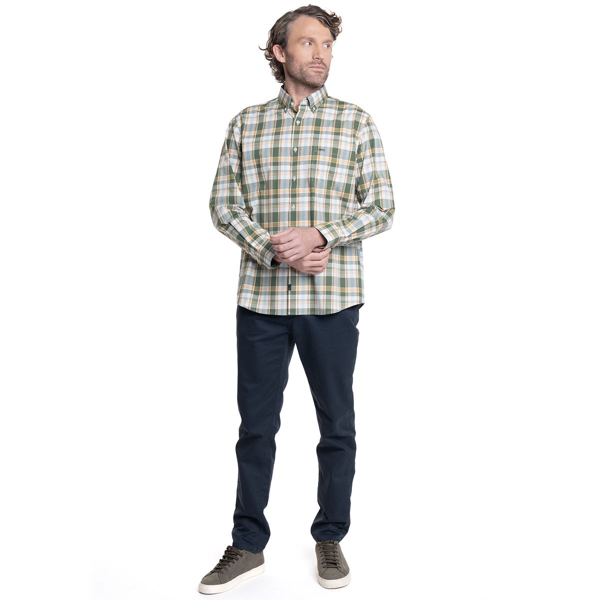 MCGREGOR - CAMISA HOMBRE MANGA LARGA  ESCOCESA QUEENS