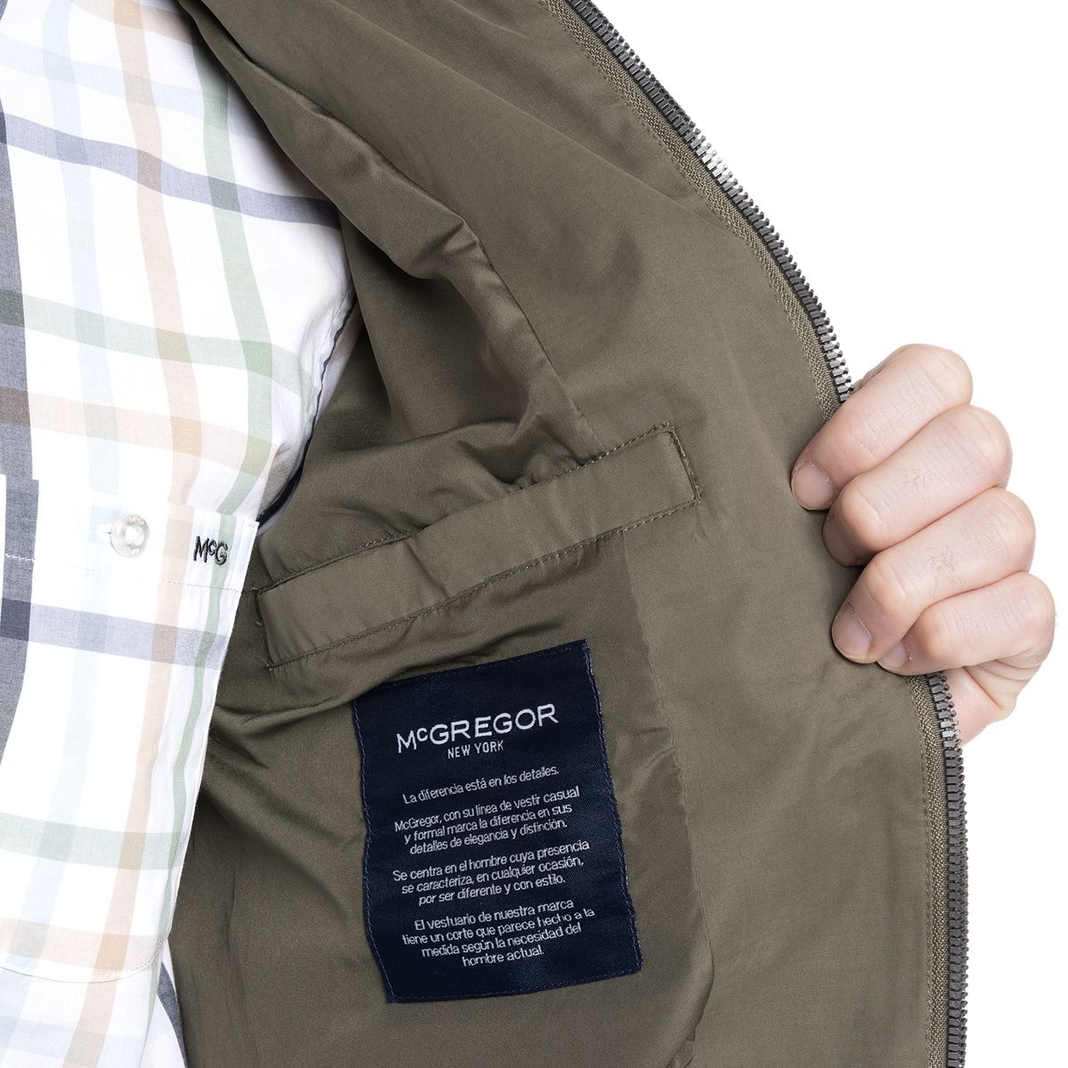 MCGREGOR - CHAQUETA HOMBRE CUELLO ALTO HIGHLINE