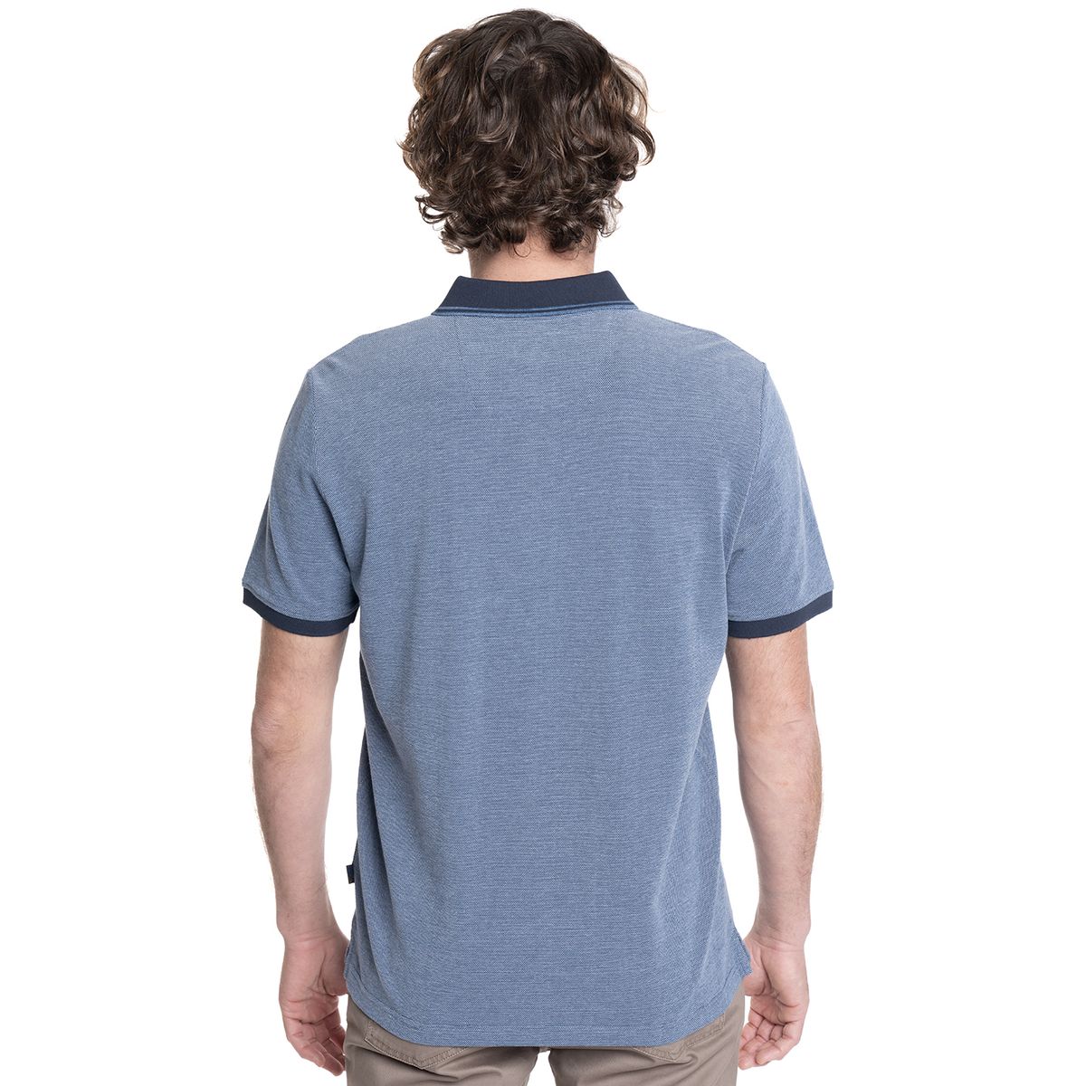 MCGREGOR - POLERA  HOMBRE MANGA CORTA JACQUARD CHELSEA
