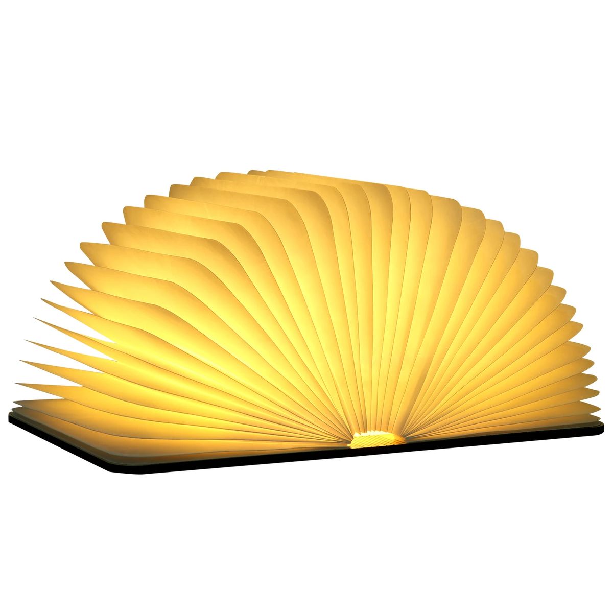 ESPACIO SEOUL - Adorno Libro Luz plegable Led Multicolor Recargable USB para Regalo