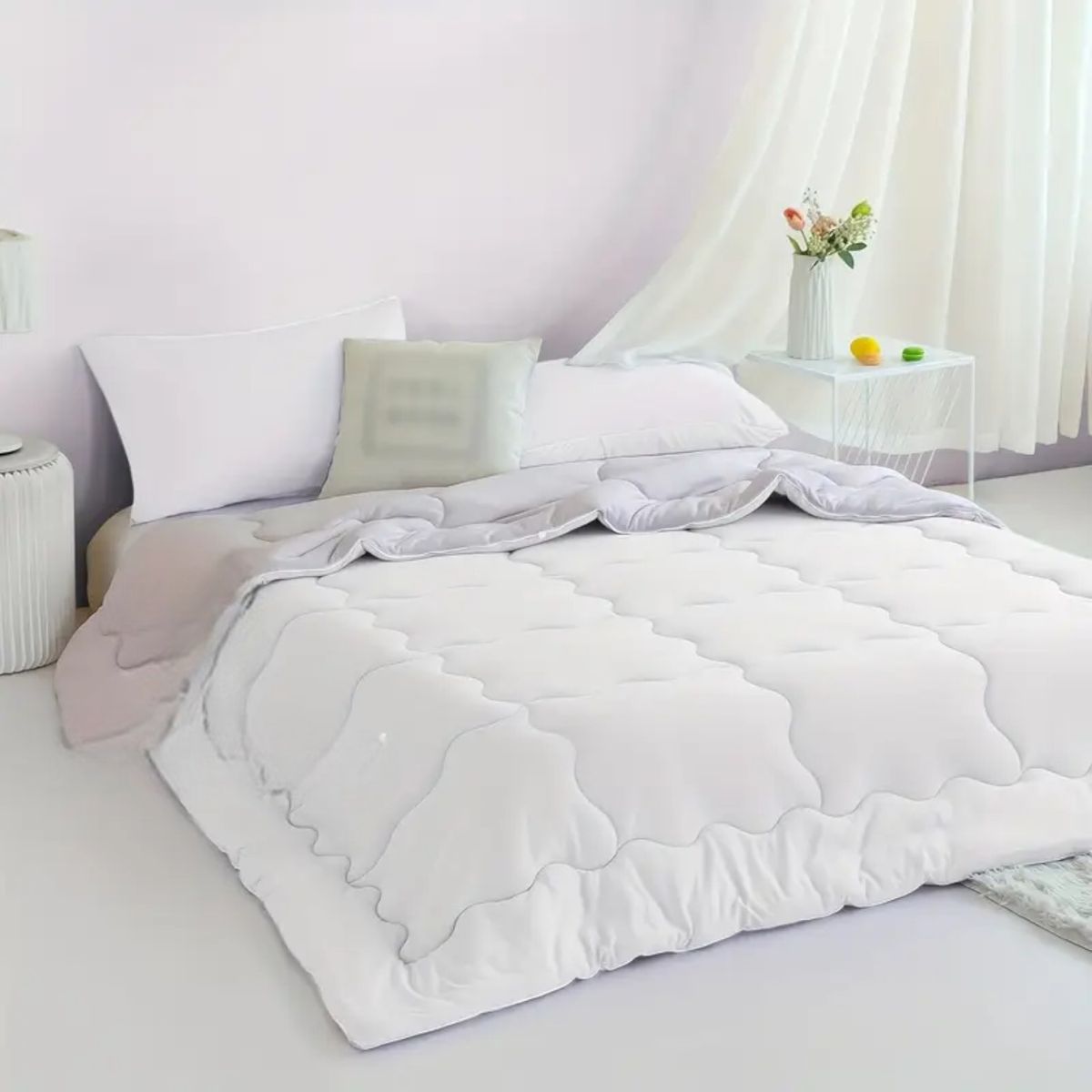 GENERICO - Plumon Edredon Nórdico Premium 230x250cm Blanco