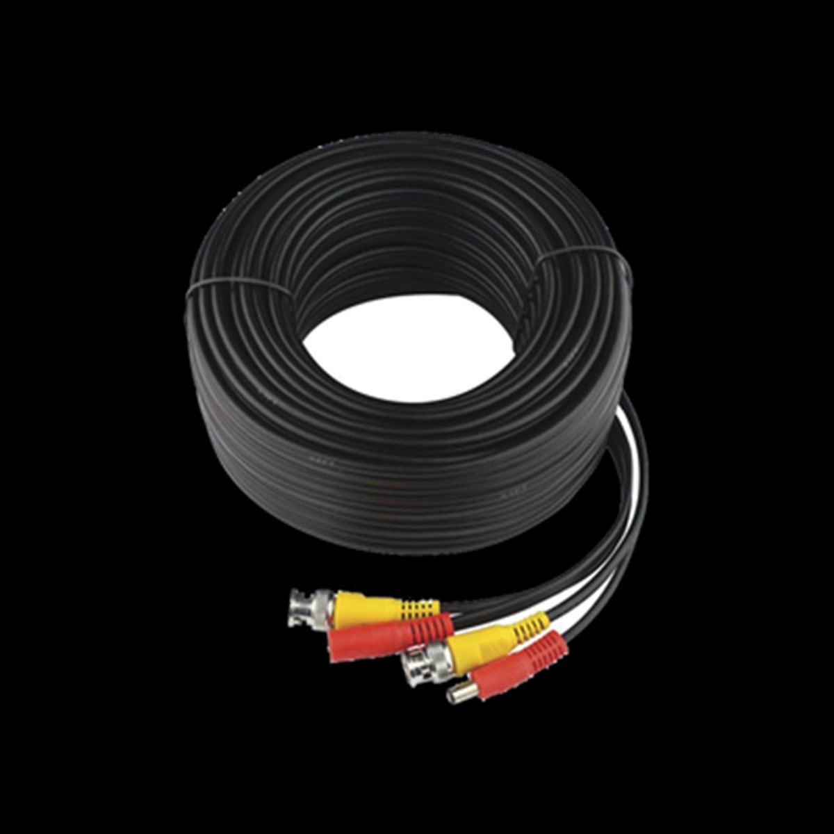 GENERICO - CABLE PARA CAMARA DE SEGURIDAD CCTV VIDEO Y ENERGIA 30 Mts DE LARGO