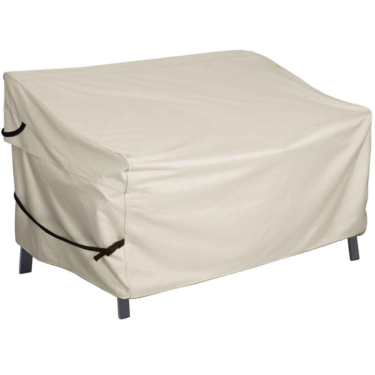 GENERICO - Cobertor Sillón Terraza Dos Cuerpos Premium 155x75x77cm Pvc