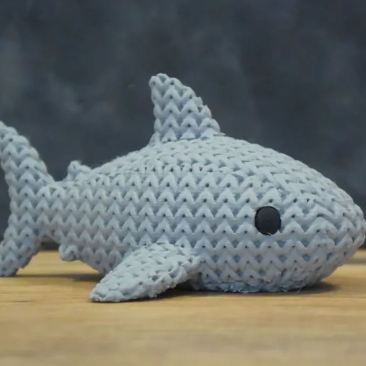 GENERICO - Mini figura - Tiburón estilo tejido