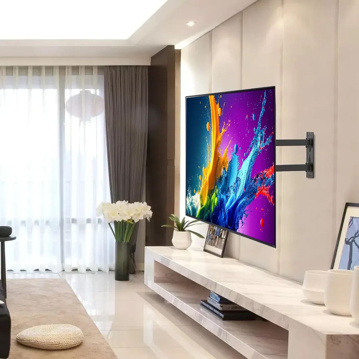 GENERICO - Base De Tv Orientable Soporte Articulado 14-55 Pulgadas 50kg