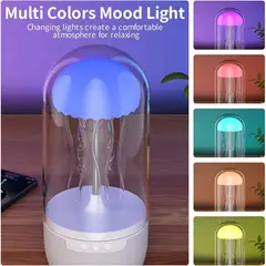 GENERICO - Lampara Parlante Bluetooth Medusa Con Movimientos Mecánicos