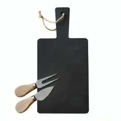 WAYU - Set aperitivo tabla piedra pizarra sofisticado