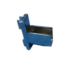 GENERICO - Set 2 Soportes de Barra para Rieles Lateral Gms