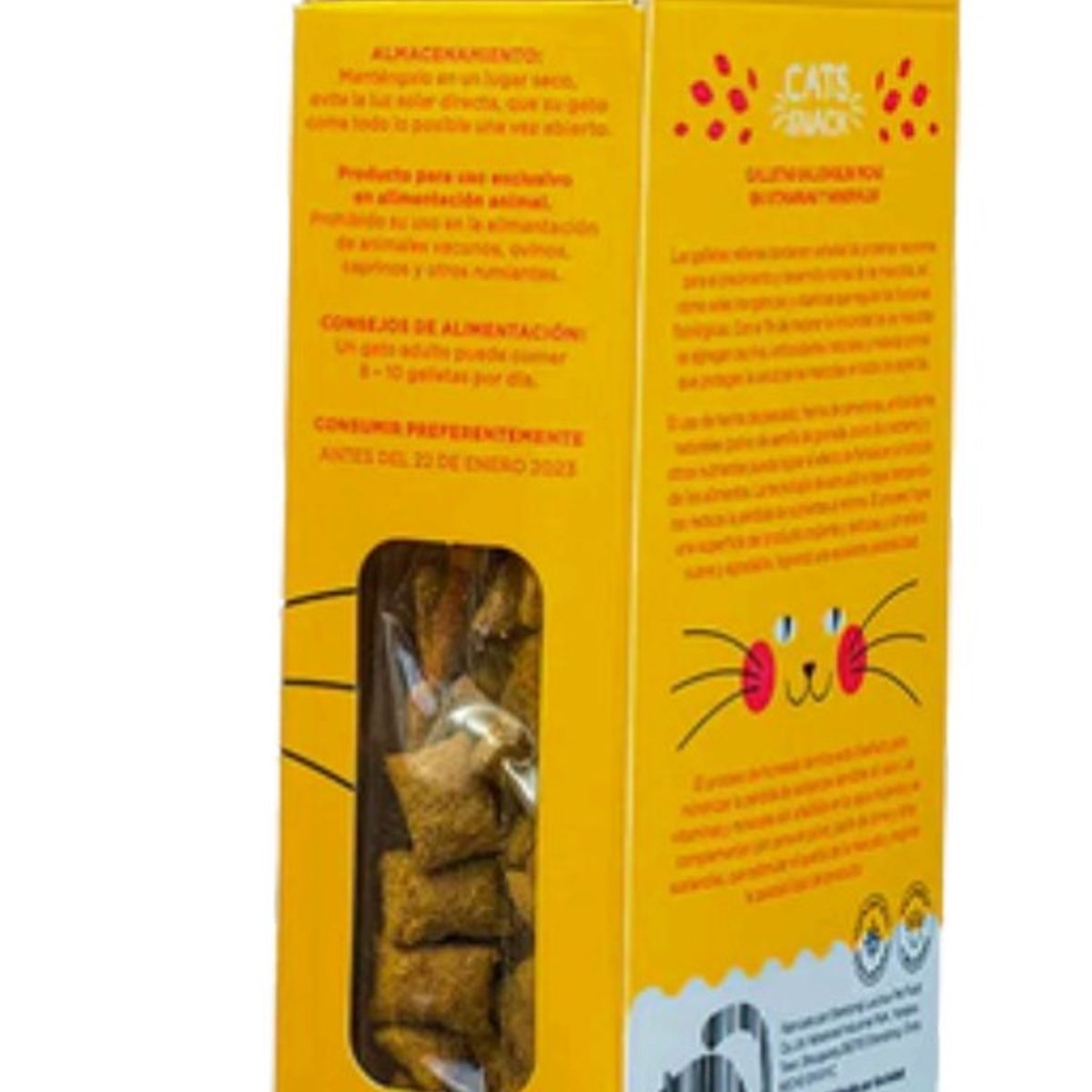 MARBEN PETS - Galletas rellenas sabor salmón con pollo