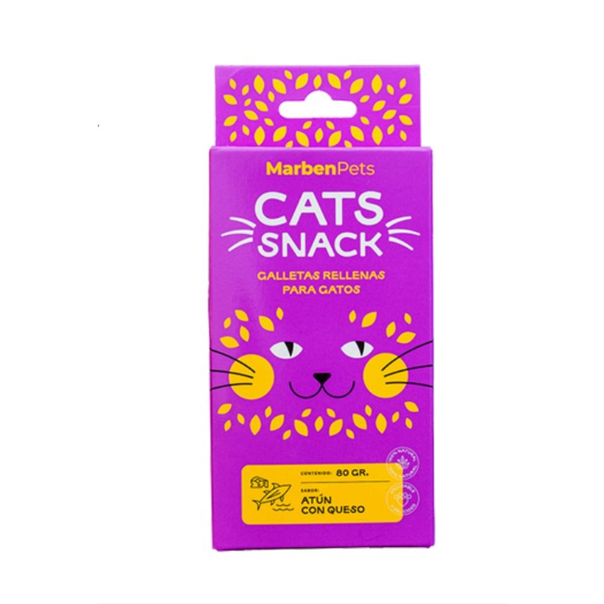 MARBEN PETS - Galletas rellenas sabor atún con queso