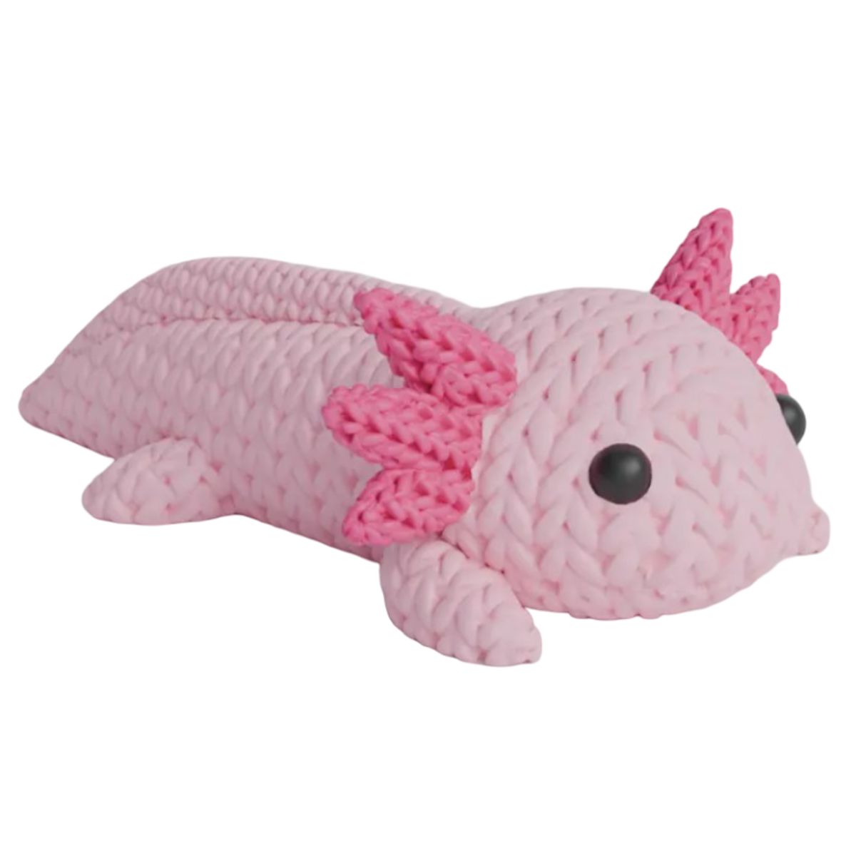 GENERICO - Mini figura - Axolotl estilo tejido