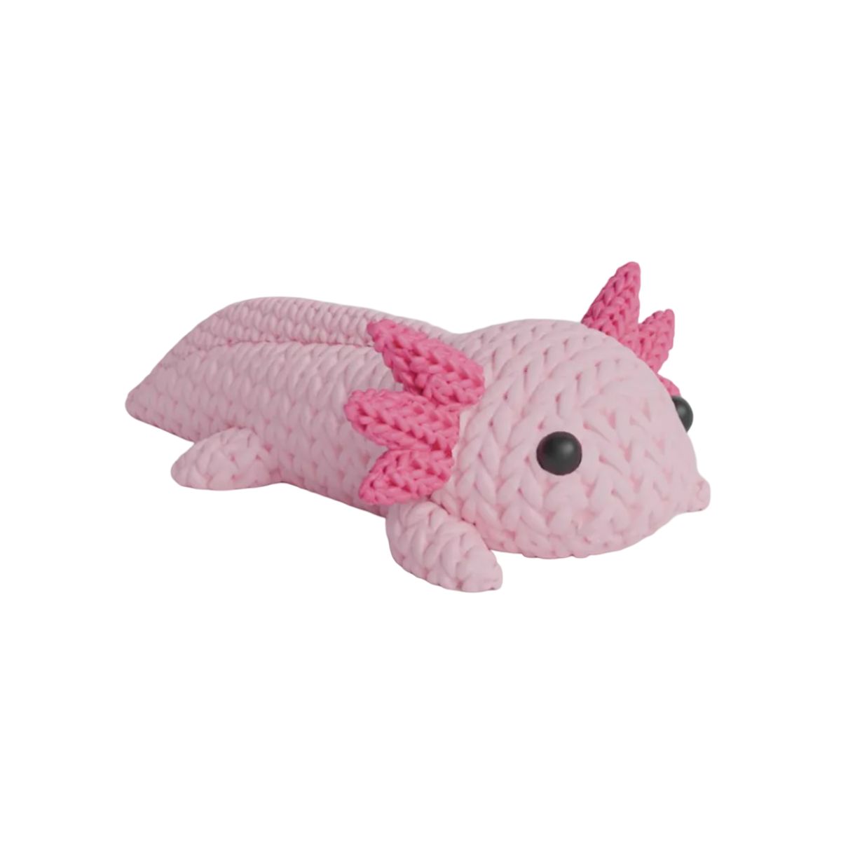 GENERICO - Mini figura - Axolotl estilo tejido