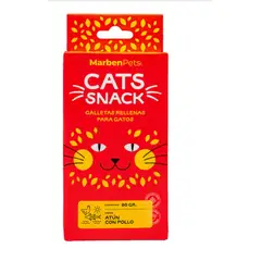 MARBEN PETS - Galletas rellenas sabor atún con pollo