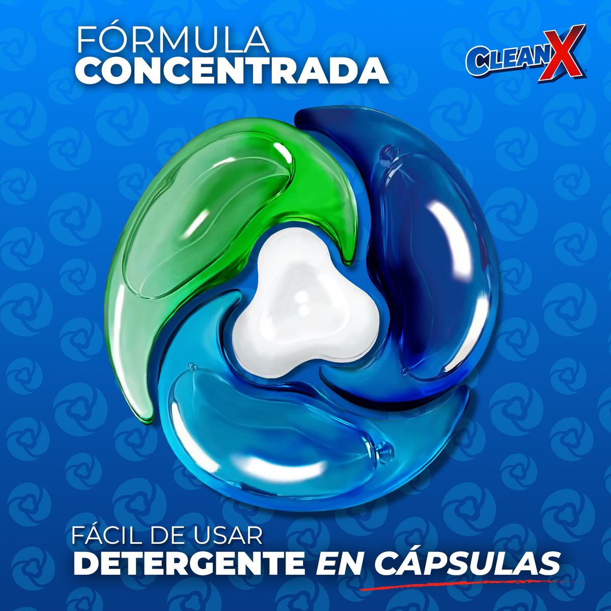 CLEANX - Detergente En Capsulas Cleanx 4 En 1, 70 Caps