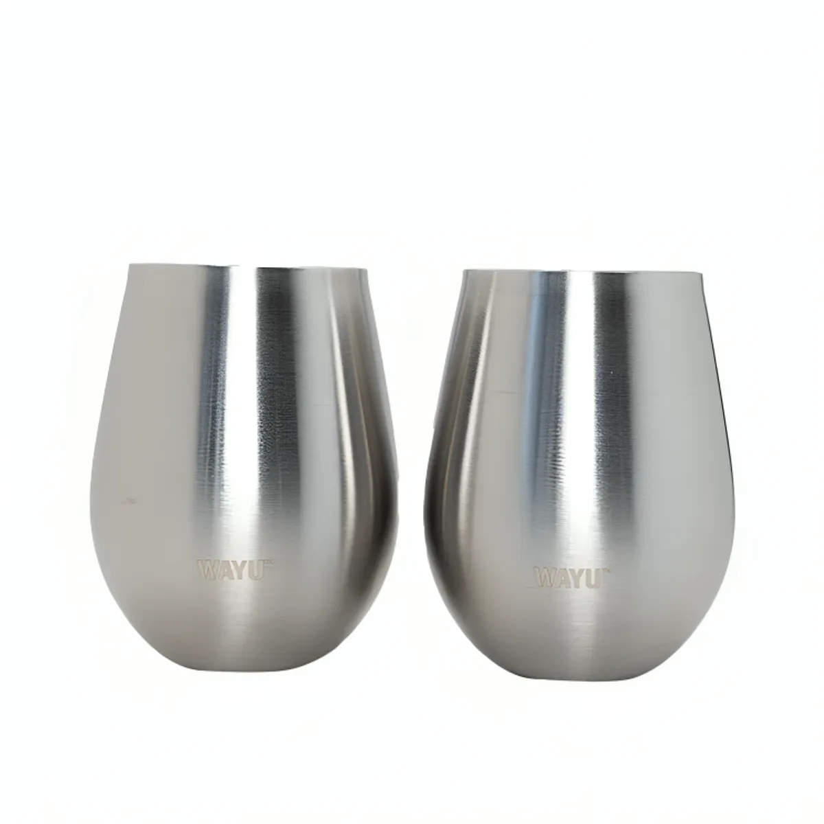 WAYU - Set 2 Vasos Cóctel Metálicos 500 ml Wayu