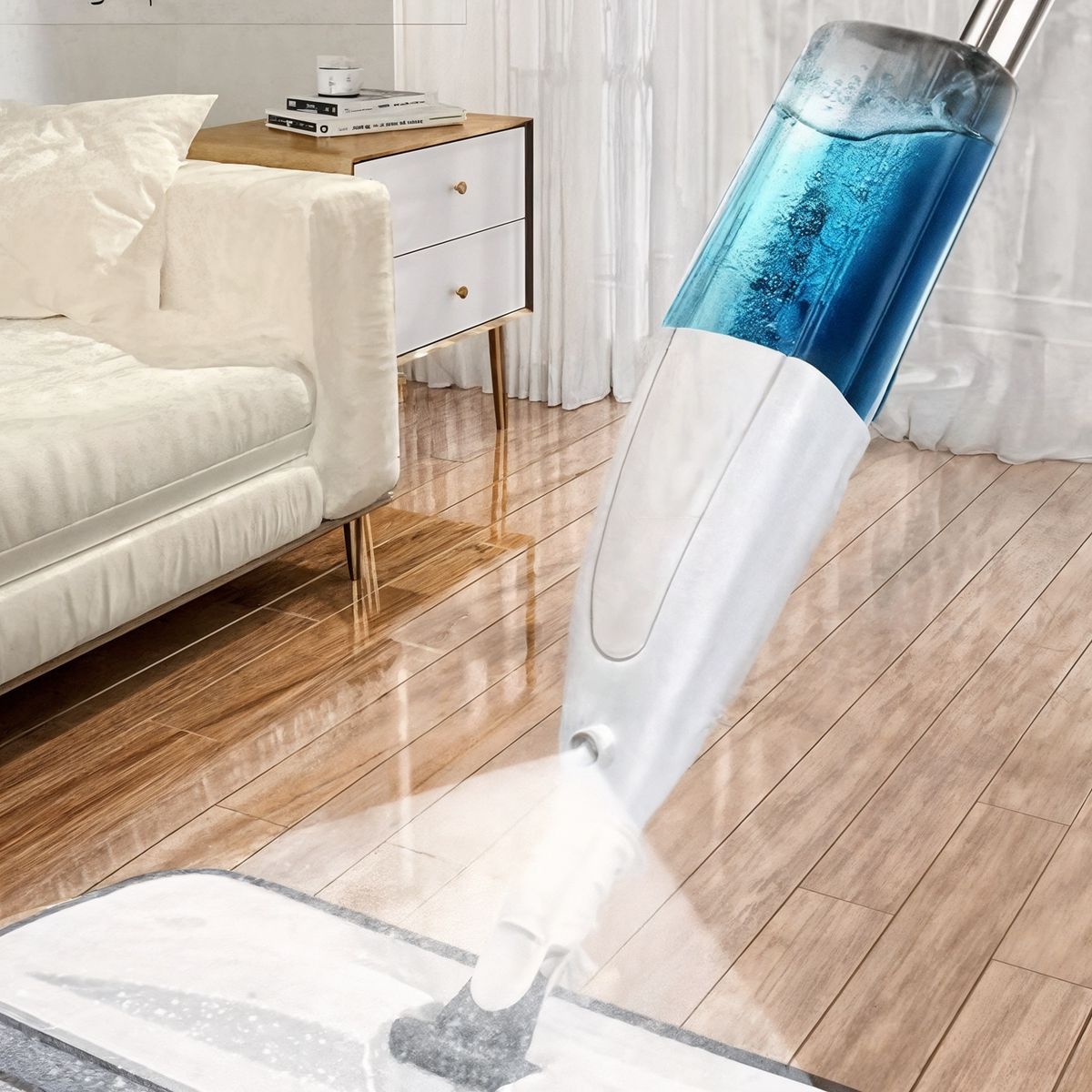 GENERICO - mopa spray mopa trapeador rociador pisos microfibra