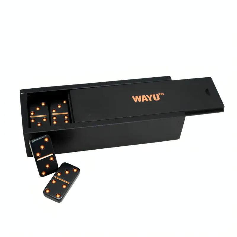 WAYU - Juego de Dominó Caja Madera Wayu