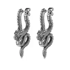 GENERICO - Aros Dragones Punk Hombre Mujer Earing Moda