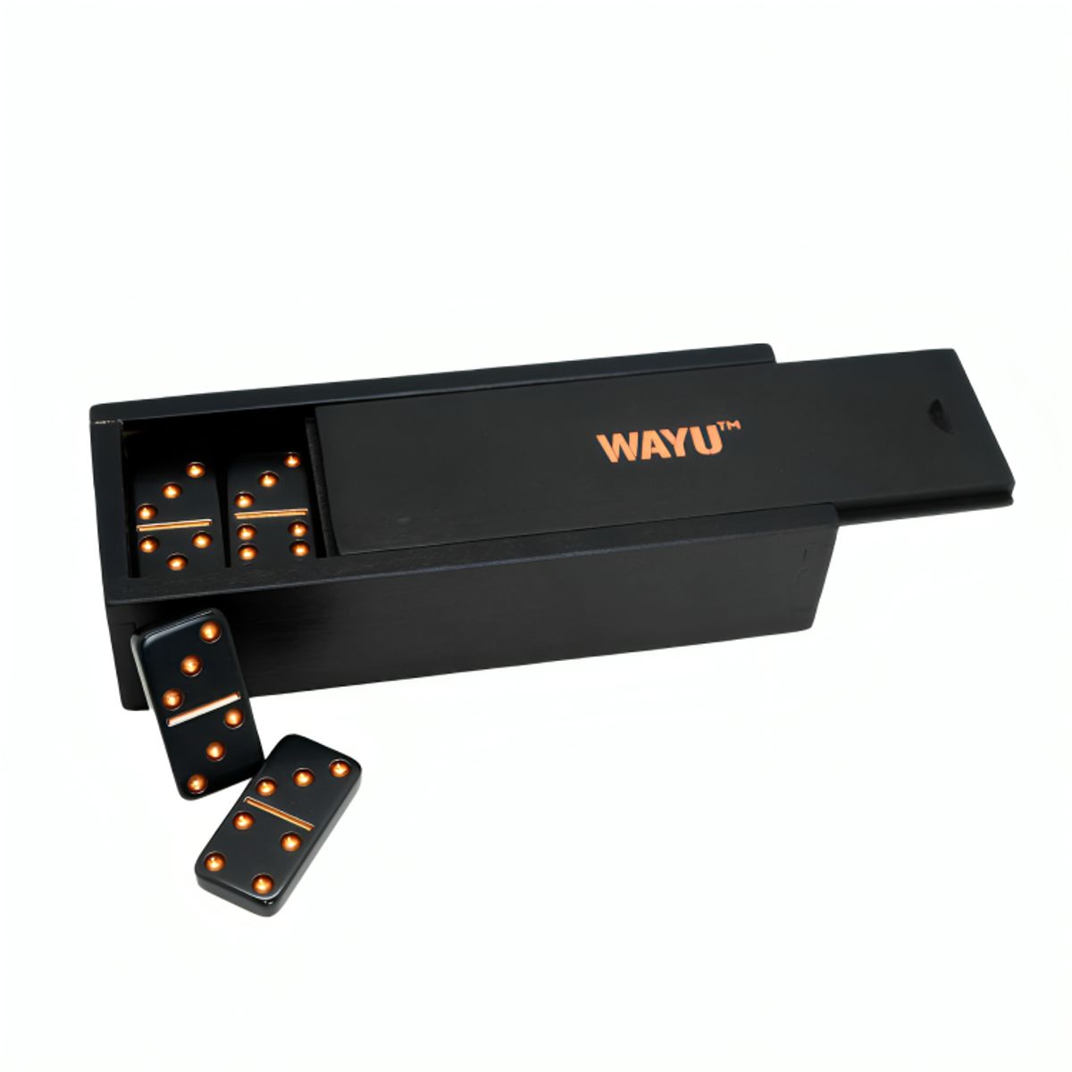 WAYU - Juego de Dominó Caja Madera Wayu