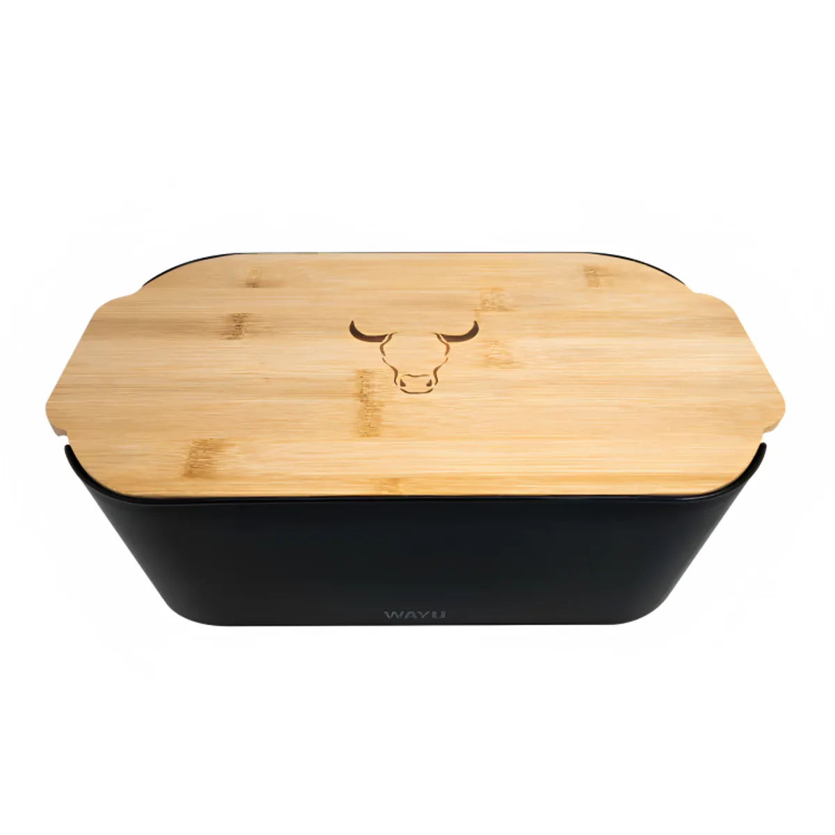 WAYU - Panera con tapa de madera bamboo wayu