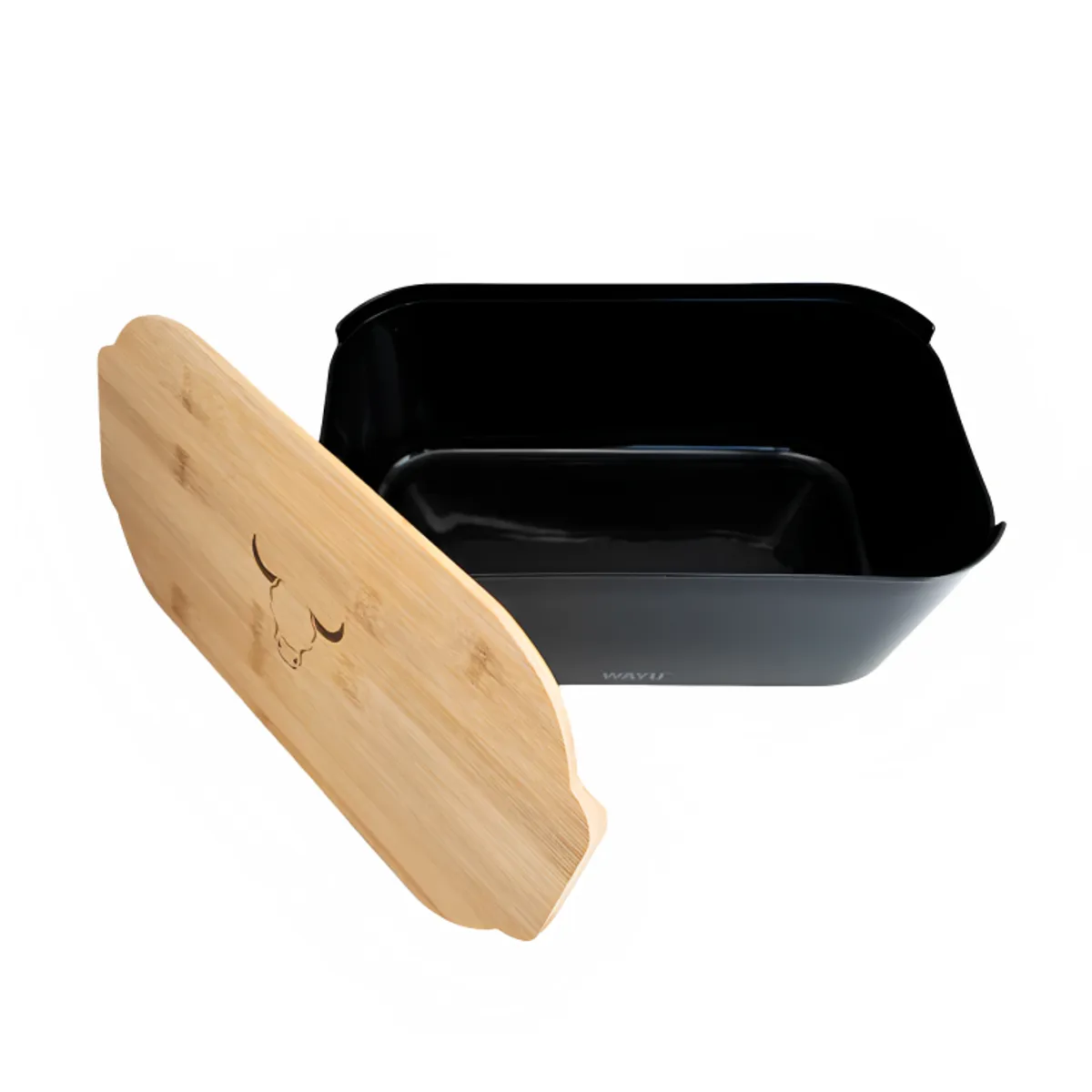 WAYU - Panera con tapa de madera bamboo wayu
