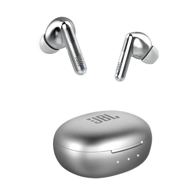 JBL - Audífonos Bluetooth JBL T280TWS NC2 - Plata