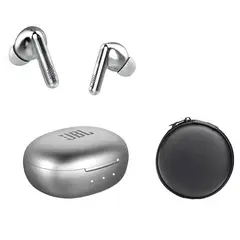 JBL - Auriculares Bluetooth con cancelación ruido T280TWS NC2 Plateado