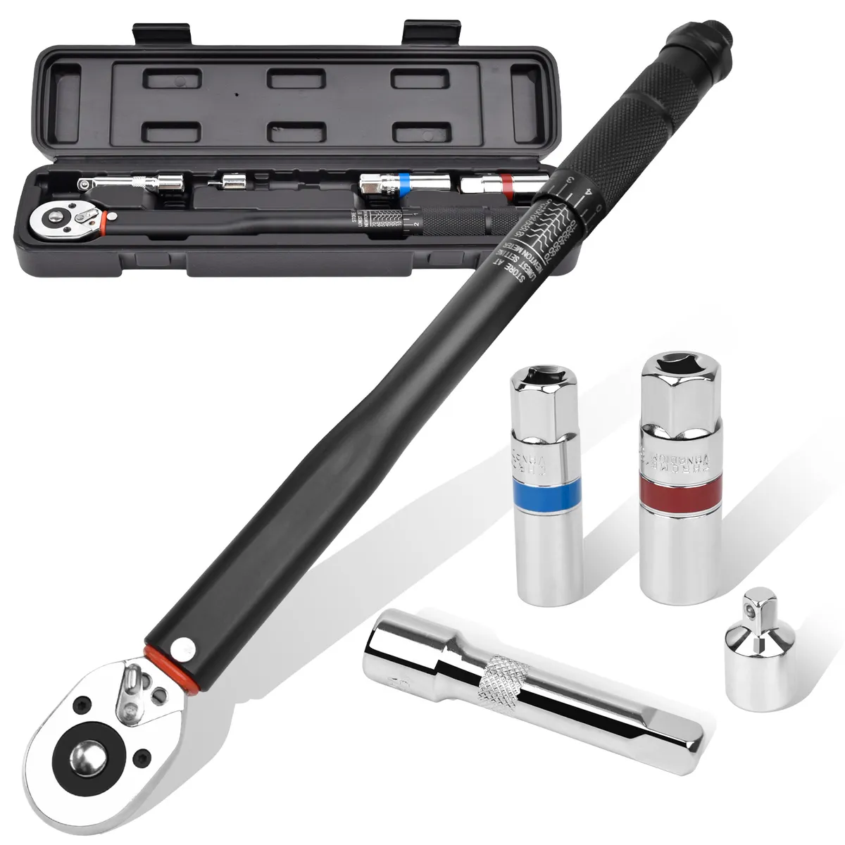 AIZO - Llave De Torque Profesional 38 Pulgada 5- 70nm 5pc