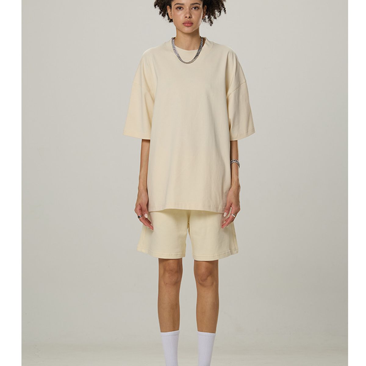 TIOZONEY - Camisa de manga corta para hombre - Blanco