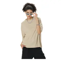 TIOZONEY - Camisa de manga corta para hombre - Blanco