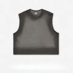 TIOZONEY - Camisa de manga corta para hombre - Gris