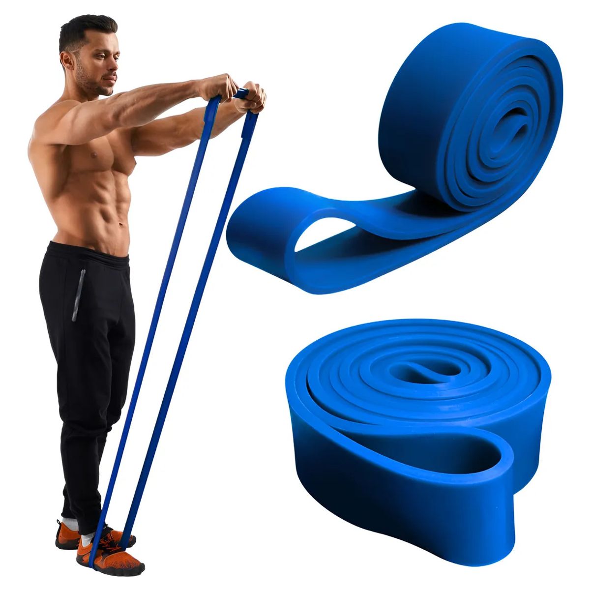KUANGYE - Banda Circular Elástica De Resistencia Calistenia 85-175 Lb