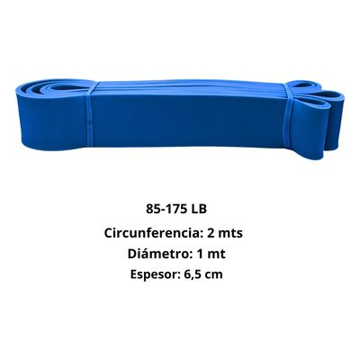Imagen 2 del producto Banda Circular Elástica De Resistencia Calistenia 85-175 Lb