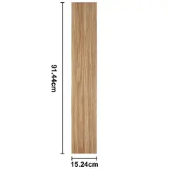 SUPERCENTER - Pack 36 Lamina Pared Madera Vinilico Autoadhesivo Piso 5m² Marrón