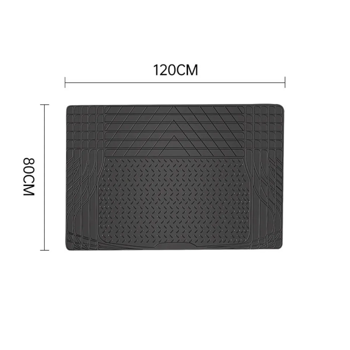 KINDA NICE - Cubre Maleta Goma Maletero Auto Antideslizante 120x80cm