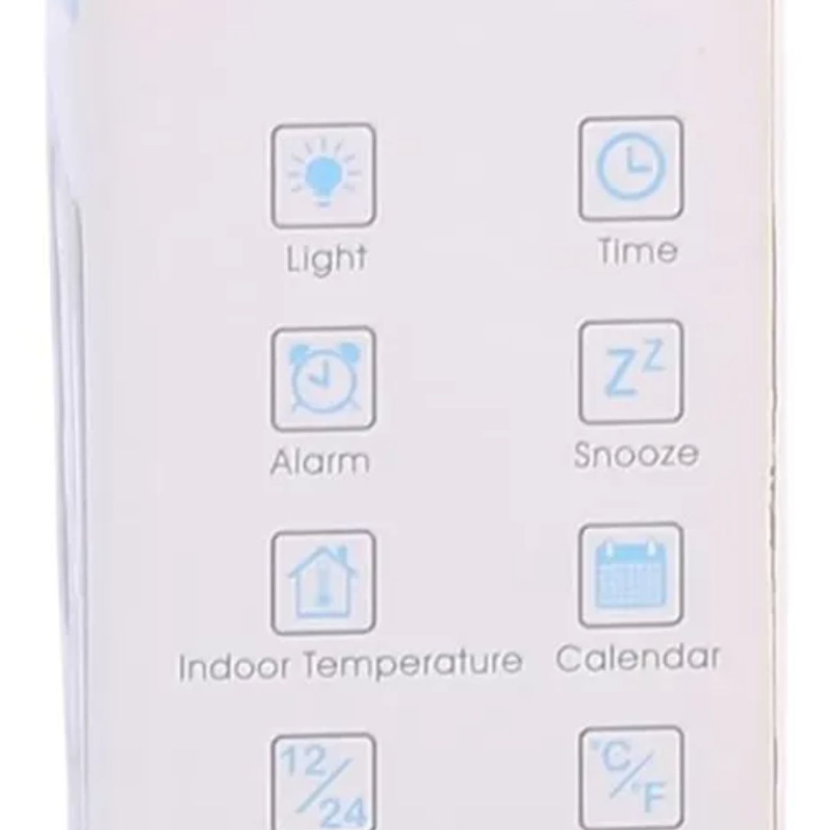GENERICO - Reloj Despertador Digital Led De Mesa Escritorio
