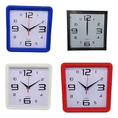 GENERICO - Reloj Cuadrado Analógico Clásico