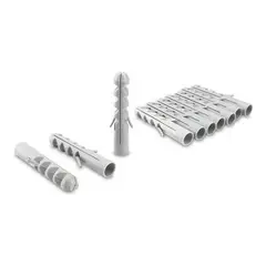 GENERICO - Tarugo De Plástico 6mm Pack 50und