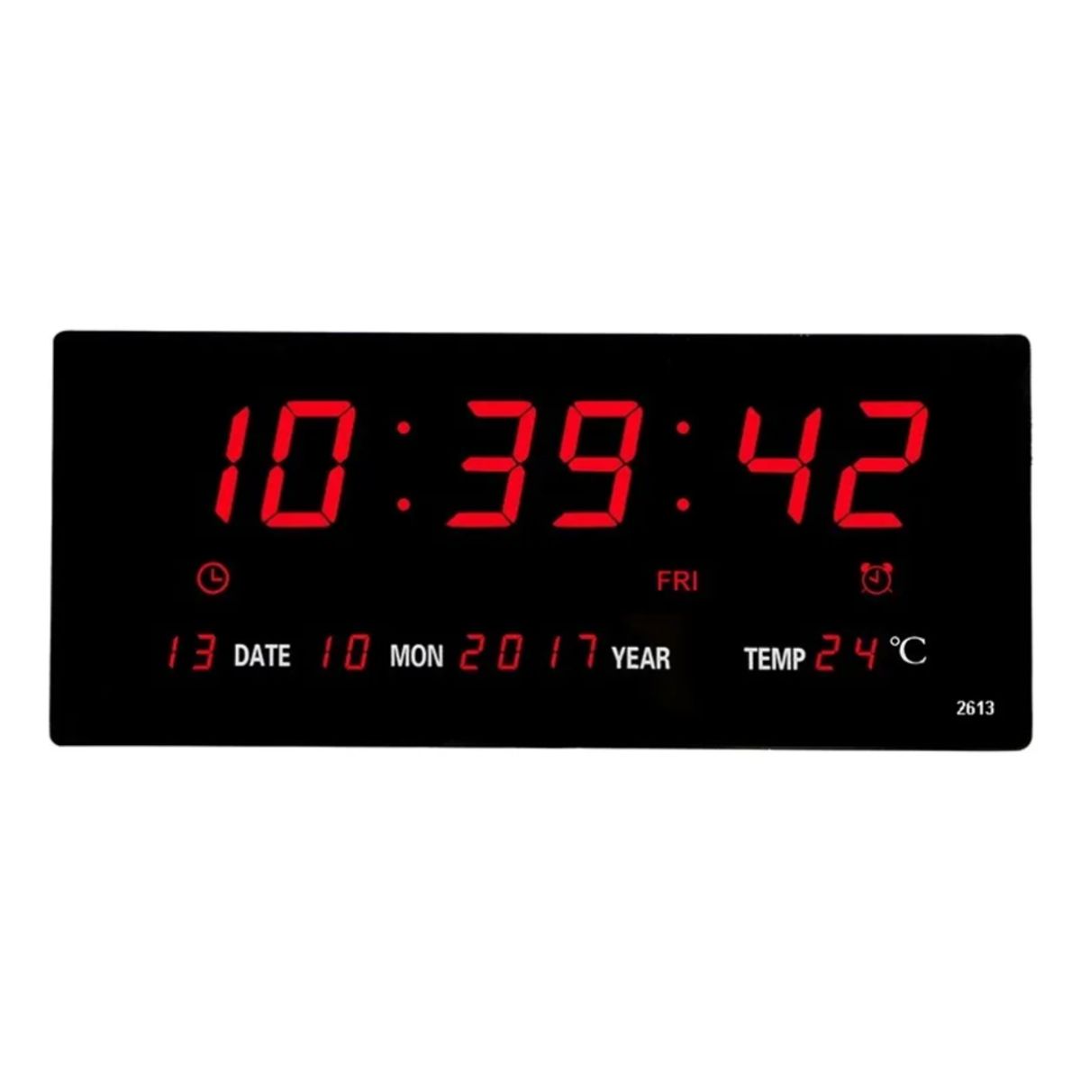 GENERICO - Reloj Mural Reloj Digital De Pared Led Fecha