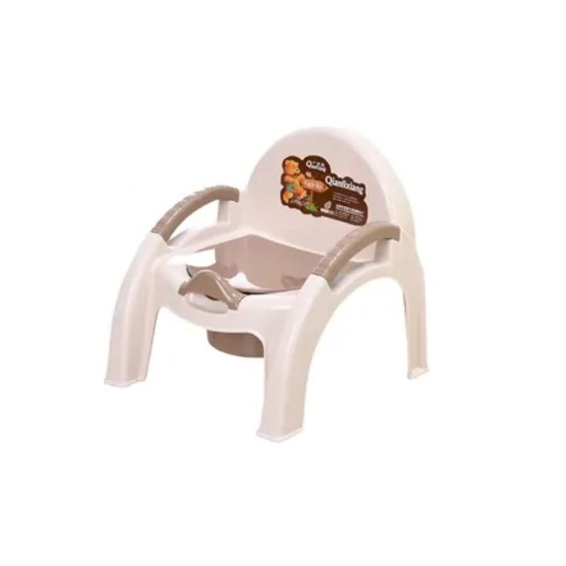 GENERICO - Silla Pelela Tapa Desmontable Para Niños Cafe