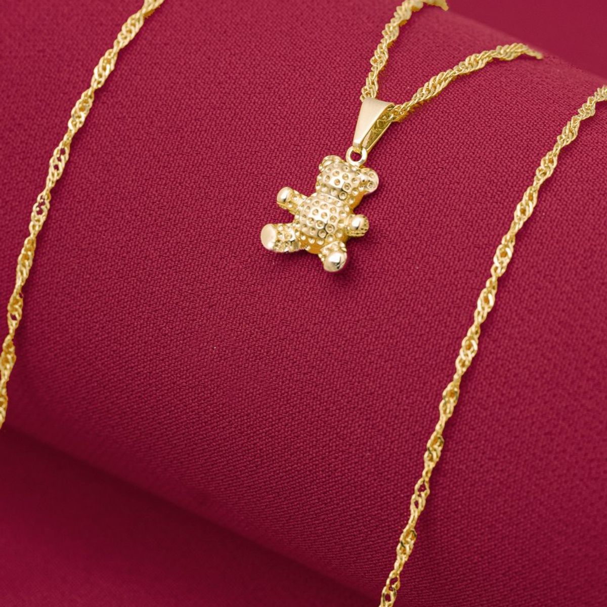 GENERICO - Dije Osito Little Bear Oro Laminado 18k