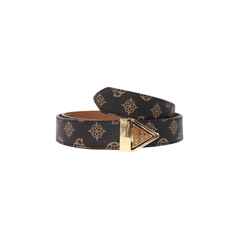 GUESS - Cinturon Dorys Rev & Adj Belt Marrón