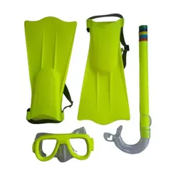 GENERICO - Set Buceo Mascara Snorkel Aletas Infantil Piscina Playa Niño