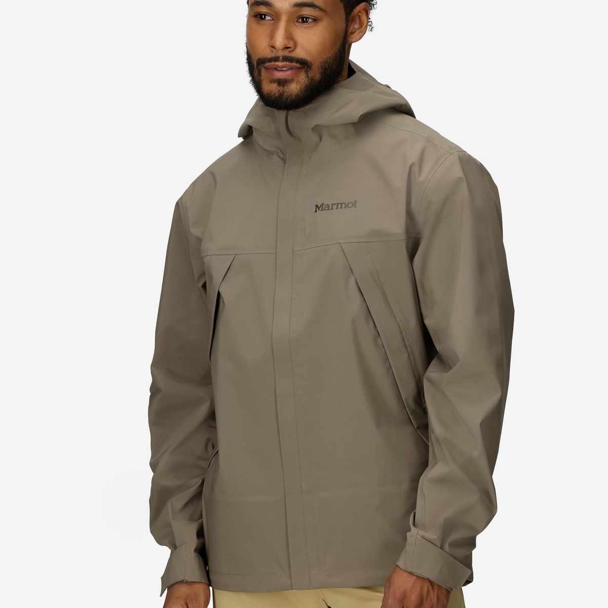 MARMOT - Chaqueta Hombre Precip Eco Pro Café Marmot