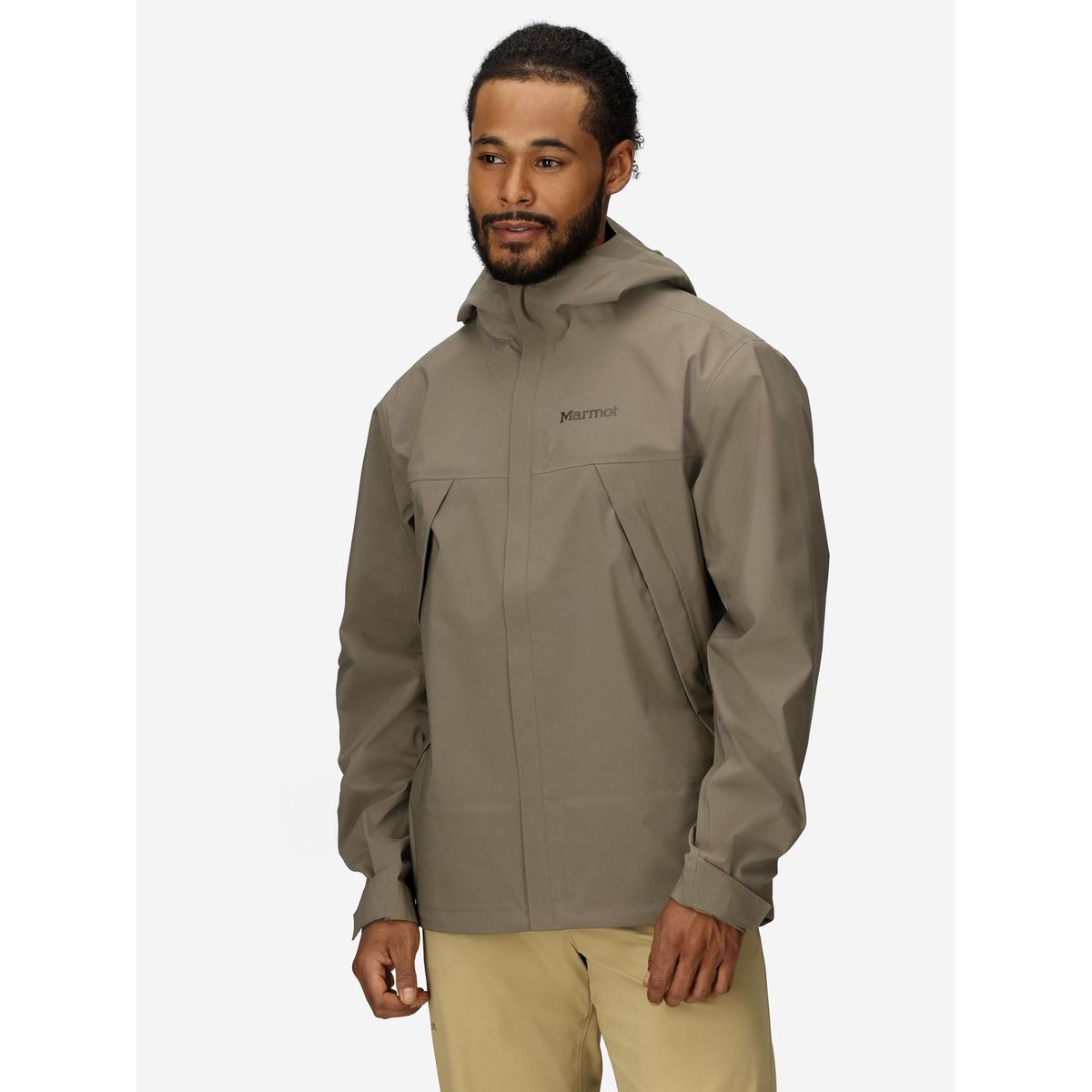 MARMOT - Chaqueta Hombre Precip Eco Pro Café Marmot