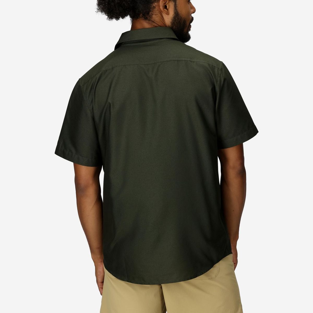 MARMOT - Camisa Hombre Arex Ss Verde Marmot