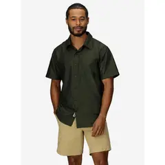 MARMOT - Camisa Hombre Arex Ss Verde