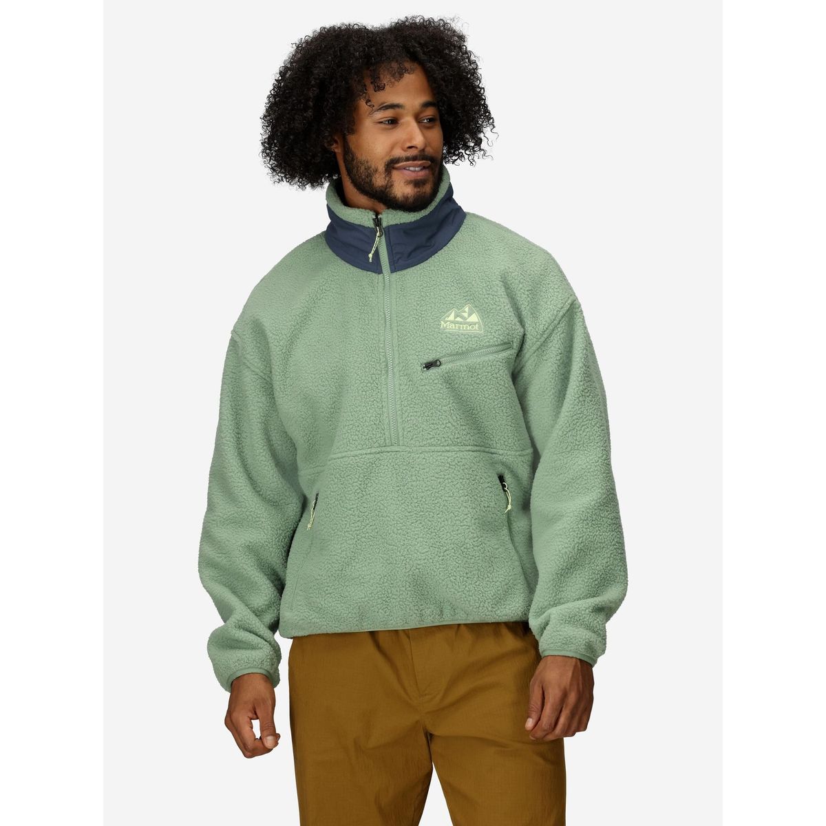 MARMOT - Polar Hombre Marmot 94 Eco Recycled Fleece Verde